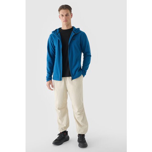 4f Men's Polar With Hood Regular Turquoise WMM00TFL Cene