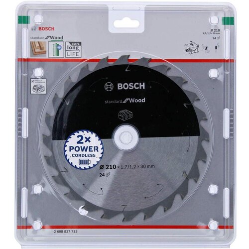 Bosch Standard for Wood list kružne testere za akumulatorske testere 210x1,7x30 T24 Cene