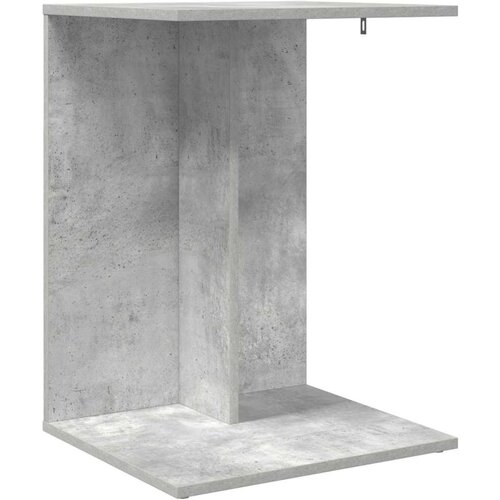  Bocni stol Betonski sivi 45 x 40 x 62 5 cm Konstruirano drvo - Beton siva Slike