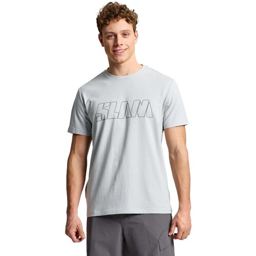 Slam Majice & Polo majice Logo T-Shirt Siva Cene