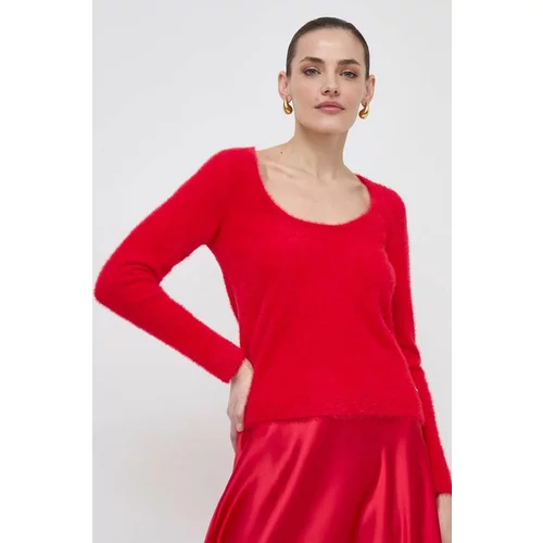 Morgan Pulover za žene, boja: crvena