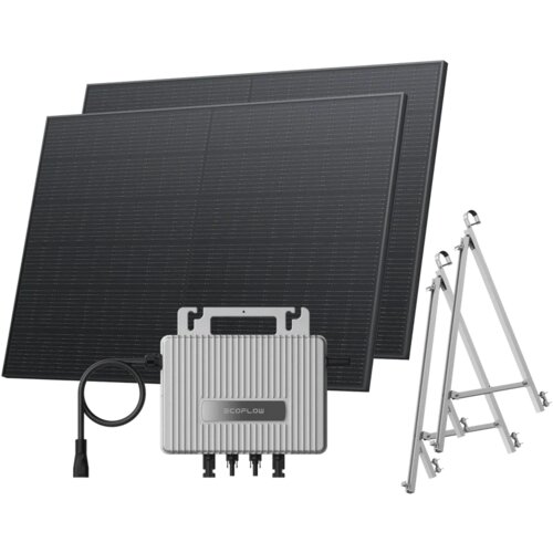 ECOFLOW Stream - Solarna Elektrana za Balkon - Staklena - Mikroinverter + 2x400W Solarni Paneli Cijene