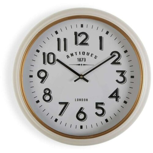  Zidni sat Versa Antiques Bijela Drvo MDF Drvo MDF/Metal 5 8 x 42 cm Cijene