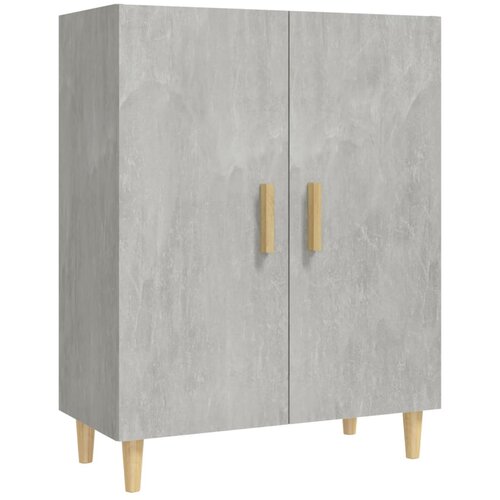 Maison Chic Komoda - Predalnik betonsko siva 70x34x90 cm konstruiran les, (21718168) Slike