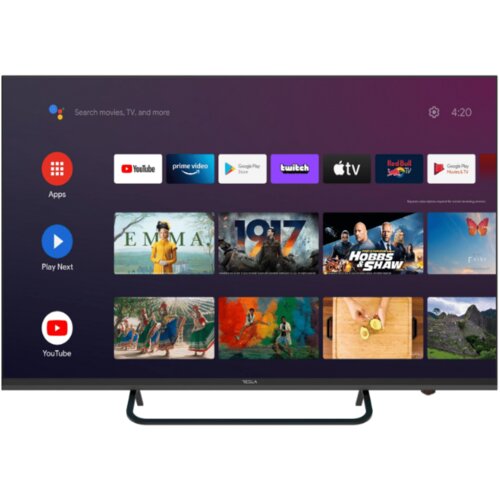 Tesla TV 65E635 UHD ANDROID DVB-T/T2/C/S/S2-CI-HDMI-USB HD – Google Assistant-Glasovne komande Cijene