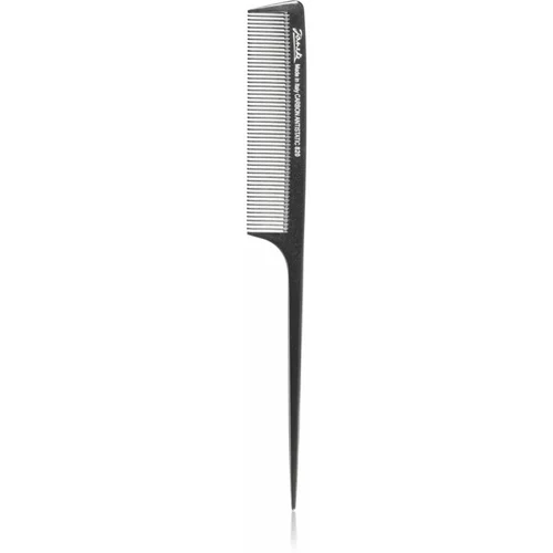 Janeke Carbon Fibre Long tail comb češalj za kosu 21,7 cm