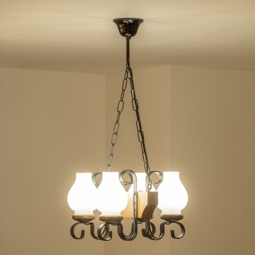  Brilagi - Luster na lancu QUEEN 4xE14/40W/230V buk/orah Slike