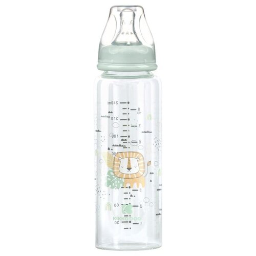 Kikka Boo Flašica staklena Savanna 240ml Mint Cene
