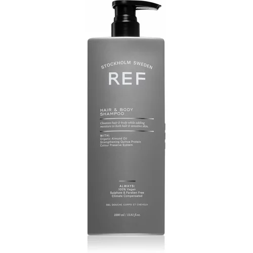 REF Hair & Body šampon i gel za tuširanje 2 u 1 1000 ml
