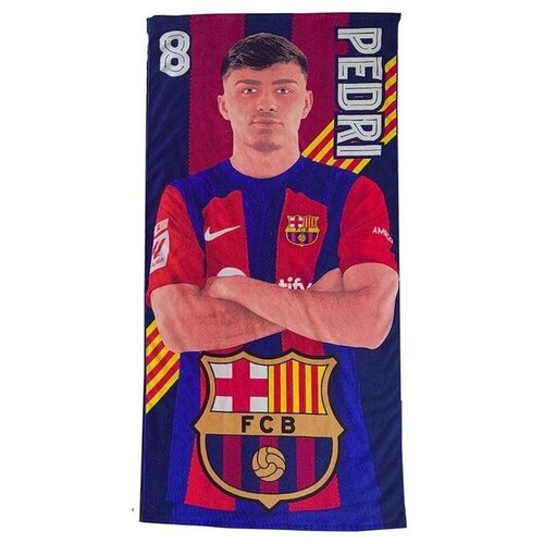 Fc Barcelona Brisače za na plažo Pedri pisana Slike