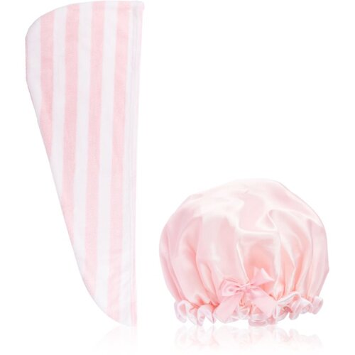 Brushworks Luxury Hair Towel &amp;amp; Shower Cap darilni set za lase Slike
