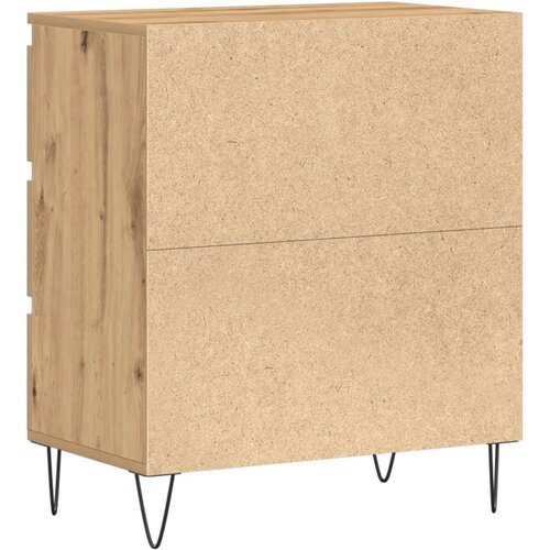  Sideboard s ladicama od umjetnog drveta hrasta 60x35x70 cm Slike