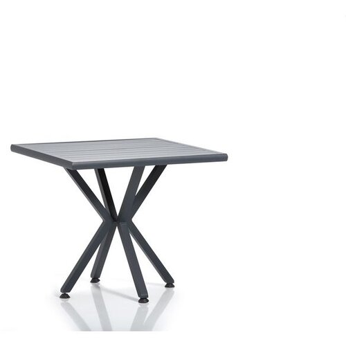 Hanah home Samara 1 - Grey, Black GreyBlack Garden Table Cene