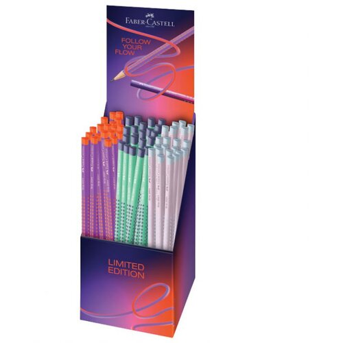 Olovka GRAFITNA B GRIP 2001 FLOW U ČA&Scaron;I PK72 FABER CASTELL 117026 SORTIRANO Cijene