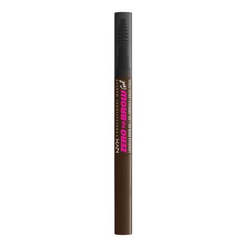 NYX Professional Makeup Zero To Brow barvni gel za obrvi 2 ml Odtenek 07 espresso Cene