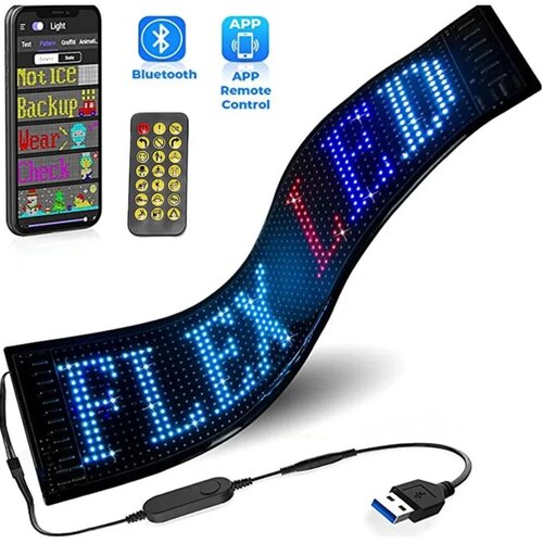 smart+ LED matrix panel za staklo sa daljinskim upravljačem 60x12cm Cene