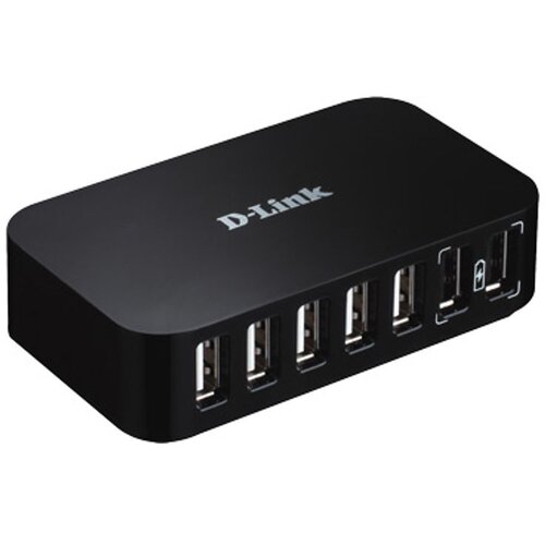 D-link USB Hub 7-portni USB 2.0 DUB-H7/E crni Cijene