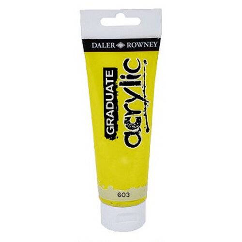 DALER ROWNEY akrilna boja   GRADUATE 120 ml | 603 Primary yellow Cene