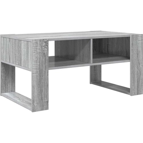  Stolić za kavu Siva Sonoma 92 x 53 x 45 cm Konstruirano drvo Slike
