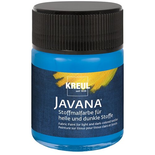 Kreul boja za svetli i tamni tekstil JAVANA 50 ml Blue Slike