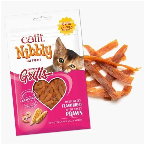 Hagen poslastica za mačke Catit Nibbly Grills piletina i &scaron;kampi 30 g Cijene
