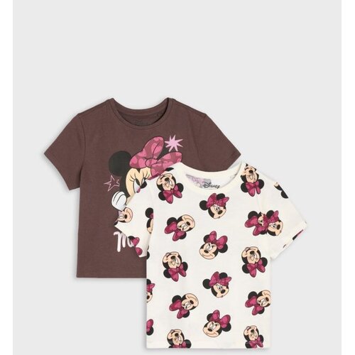 Sinsay Pamučne majice s printom 2 kom Minnie Mouse Slike
