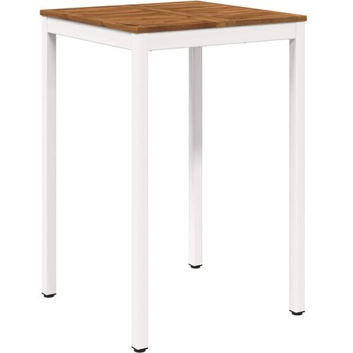 vidaXL Stol za bar u vrtu NAARDEN Prirodna i bijela 70 x 68 5 x 105 cm - Prirodna i bijela 70 x 68 5 x 105 cm Cene