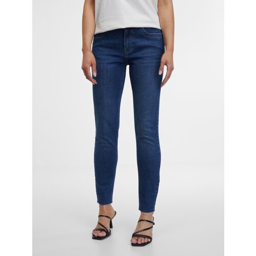 Orsay Dark Blue Women Skinny Fit Jeans - Women Slike