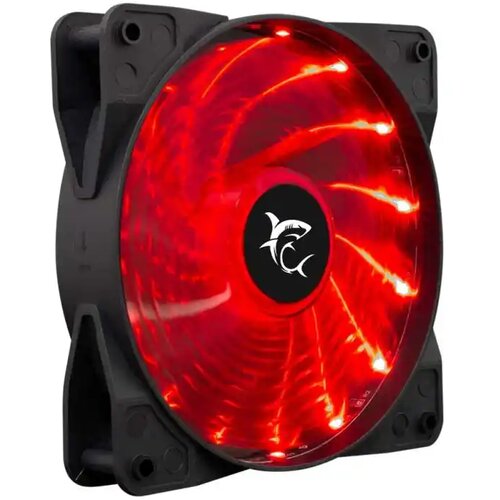 Case Cooler WHITE SHARK 12025-3-R Impulse 120x120mm Slike