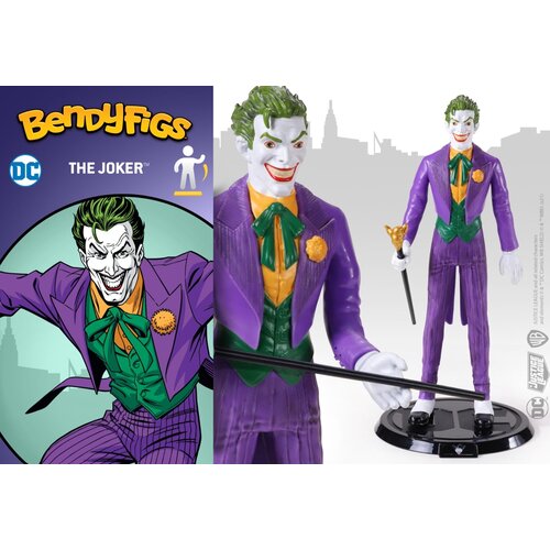  Bendyfig DC Batman Comic The Joker figurica Noble Collection Cene