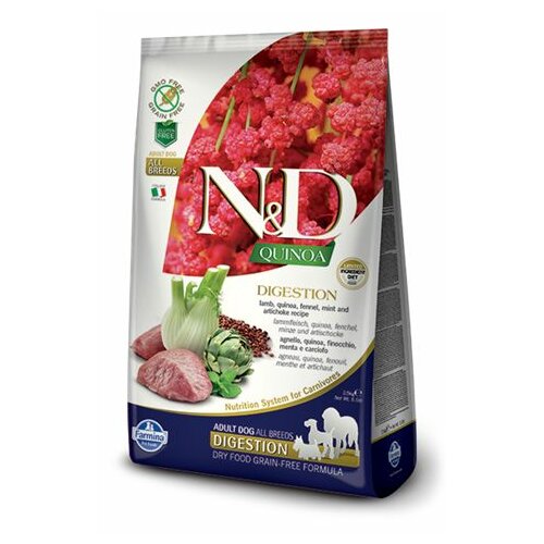 Farmina N&D quinoa hrana za pse - digestion lamb 7kg Slike