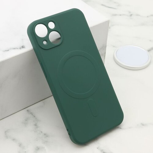  Maska VELVET TOUCH MagSafe za iPhone 13/ tamno zelena Cene