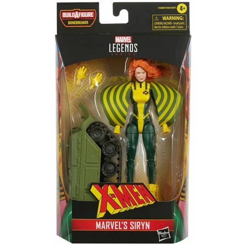Hasbro Marvel Legends Series X-Men Marvel's Siryn Akcijska figura 15 cm zbirateljska igrača, 2 dodatka in 1 del za sestavljanje figure, (20839489)