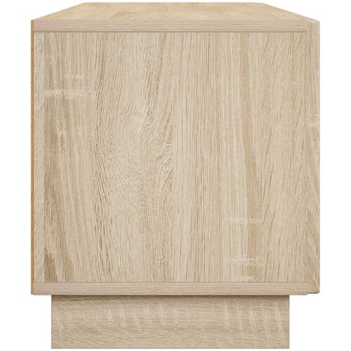  TV stalak 140 x 34,5 x 40 cm Hrast sonoma Konstruirano drvo Slike