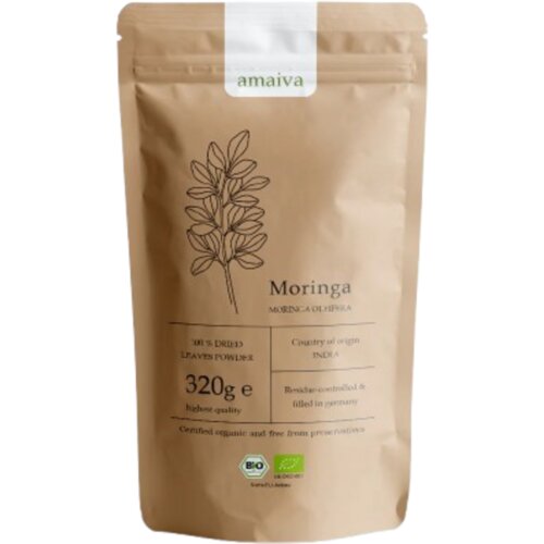 Amaiva Bio moringa u prahu - 320 g Slike