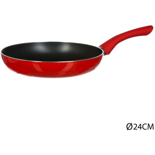 Five TAVA ESSENTIELLE 24 CM ALUMINIJ/BAKELIT, CRVENA Slike