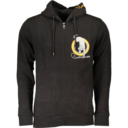 Cavalli Class MEN&#39;S BLACK ZIP SWEATSHIRT Cijene