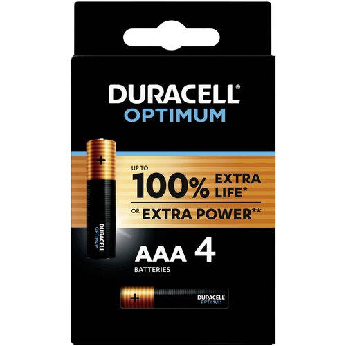 Duracell Optimum micro (aaa)-baterija alkalno-manganov 1.5 V 4 kos, (20640906) Cene