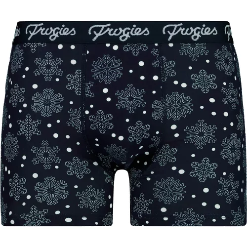 Frogies Men's boxers Snowflakes Christmas