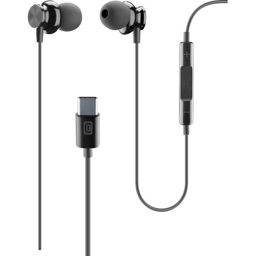 Cellular Line In-ear slušalice A/V PROGRAM ACL TYPE-C SPARROW BLACK Cene