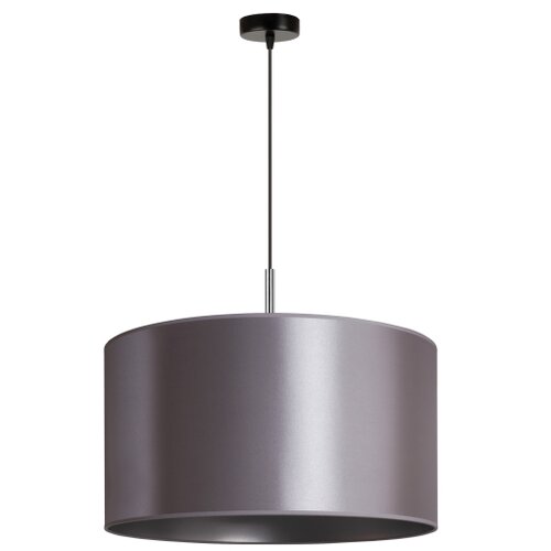  Duolla - Visilica na sajli CANNES 1xE27/15W/230V prečnik 45 cm srebrna Slike