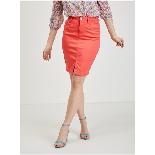 Orsay Orange denim skirt - Ladies Cene