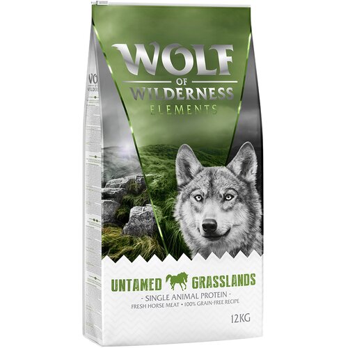 Wolf of Wilderness &amp;quot;Untamed Grasslands&amp;quot; konjetina - bez žitarica - 2 x 12 kg Slike