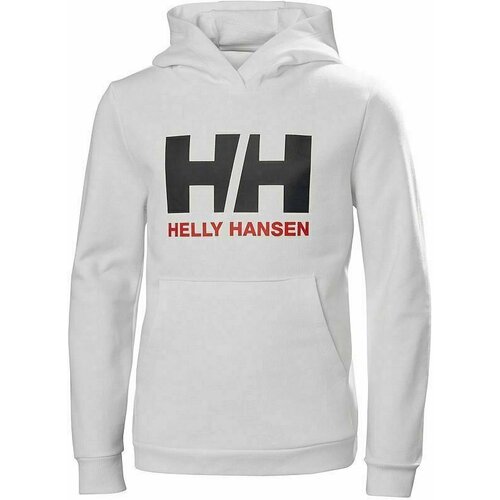 Helly Hansen Jr HH Logo Hoodie 2.0 White 128/8 Slike