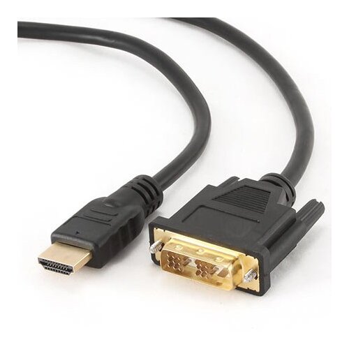  HDMI kabl, HDMItoDVI 3m M-M gold conn., BULK, GEMBIRD CC-HDMI-DVI-10 Cene