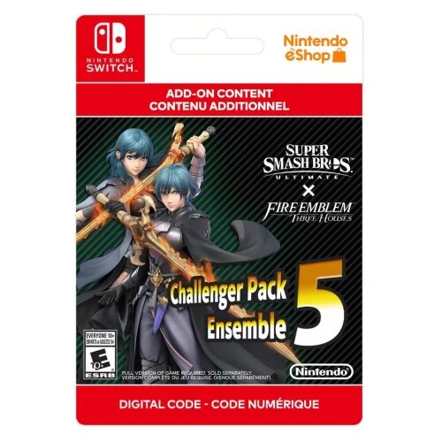  Super Smash Bros. Ultimate Challenger Pack 5 (DLC) Nintendo Switch - Nintendo Key - EUROPE Cijene