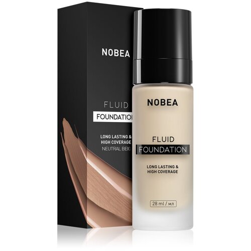 NOBEA Day-to-Day Fluid Foundation dolgoobstojen tekoči puder odtenek 05 Neutral beige 28 ml Cene