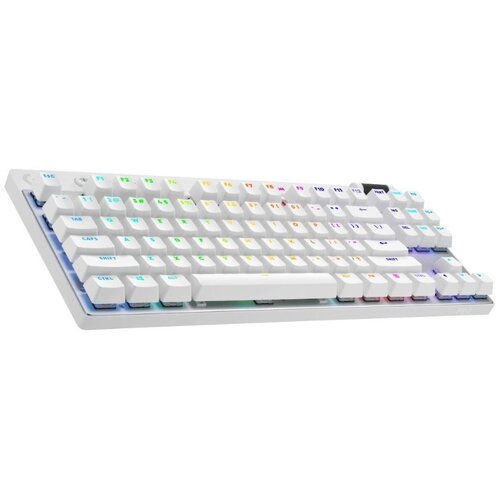 Logitech G PRO X TKL Lightspeed Gaming Keyboard, White, US, BT Tactile Cene