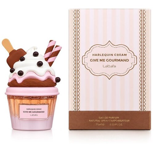Lattafa Give Me Gourmand Harlequin Cream Eau de Parfum 75 ml Slike