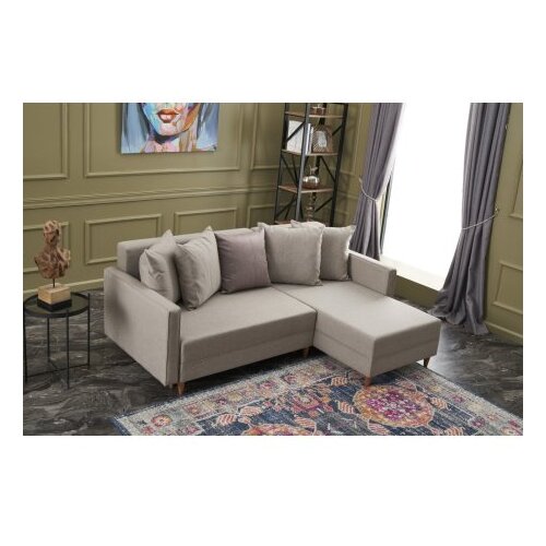 Atelier Del Sofa ugaona sofa Aidam desno - krem Cene